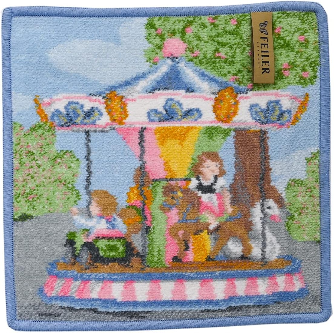 テレビで話題 Feiler フェイラー ハンカチ 25cm×25cm ファンフェア